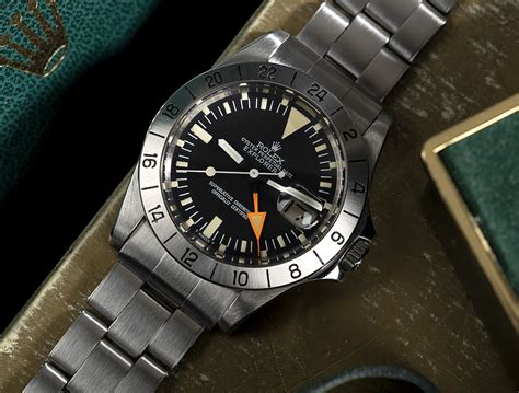 what does the orange hand on the rolex explorer do|Rolex explorer ii watches.